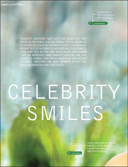 NewBeauty clipping: Celebrity Smiles